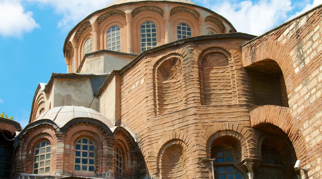 Chora-kyrkan presenterar historisk arkitektur