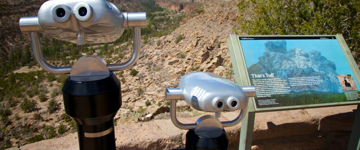 Bandelier National Monument featuring views