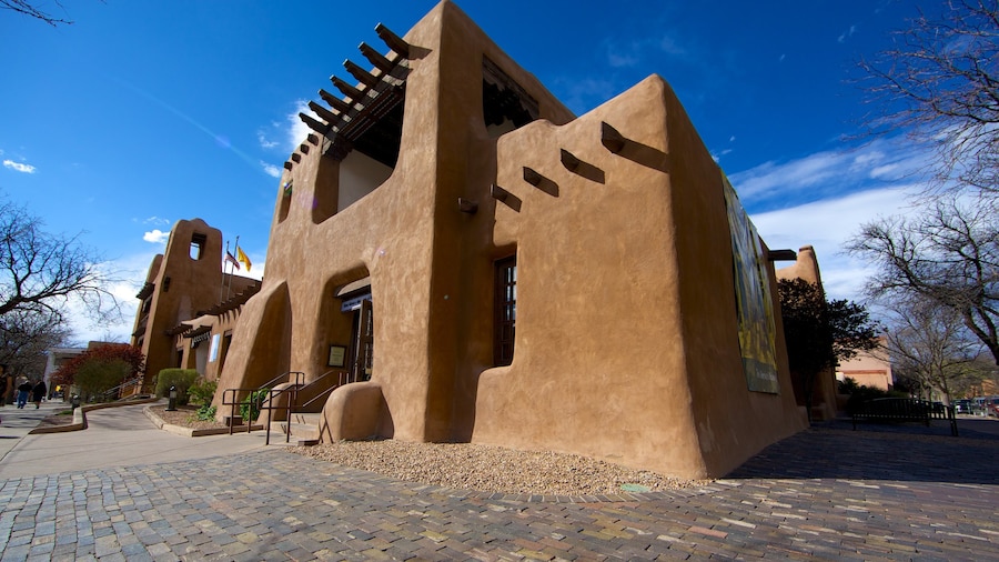 New Mexico Museum of Art showing art