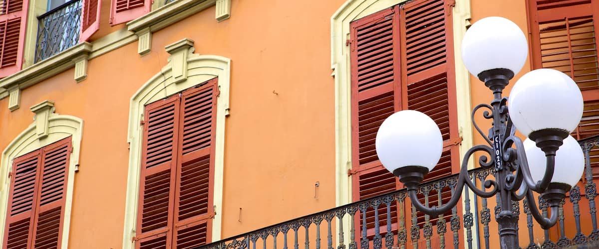 Chambery inclusief een huis en historische architectuur