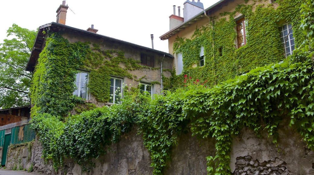 Dauphinois Museum featuring a house and street scenes