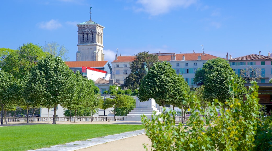 Valence som visar en park