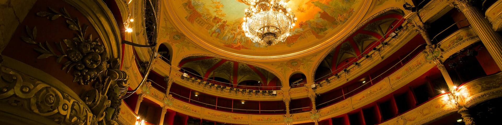 Opera House featuring theatre scenes, heritage architecture and interior views