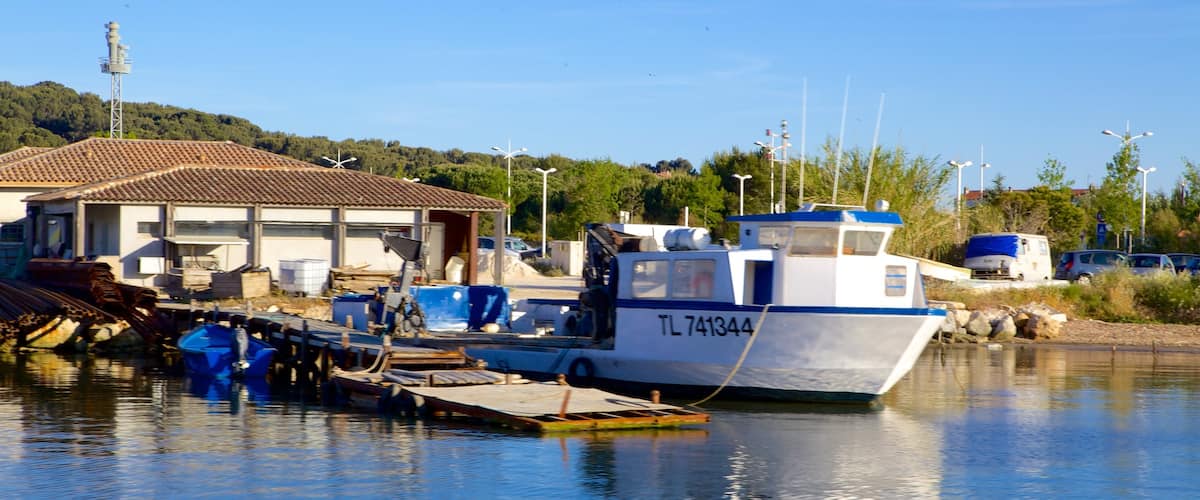 Provence mettant en vedette riviĂšre ou ruisseau, navigation et baie ou port