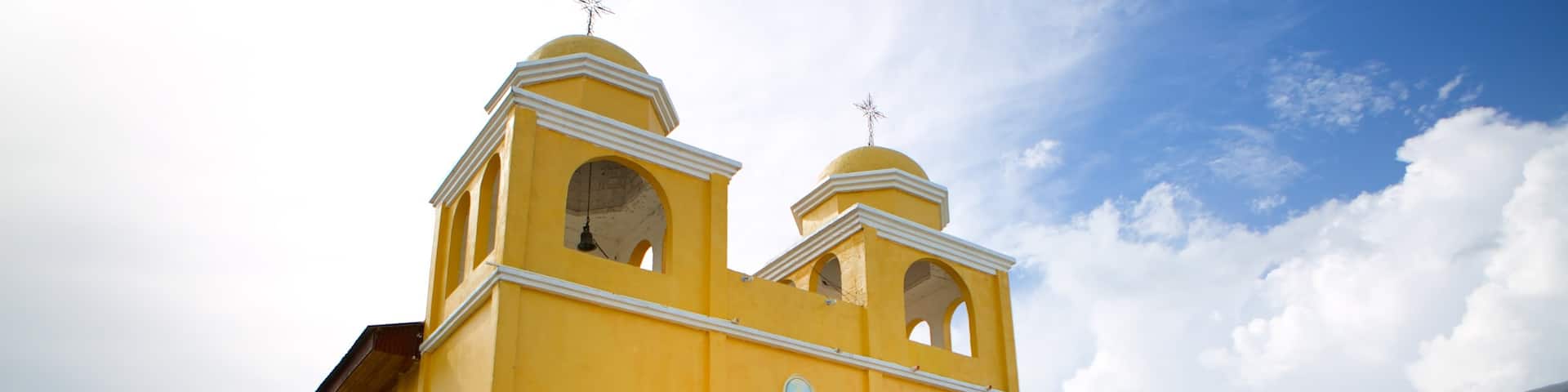 Santa Elena showing a church or cathedral, heritage architecture and religious aspects