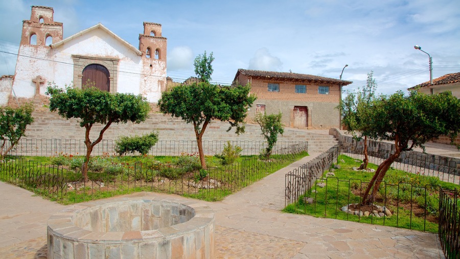 Cusco som viser en have