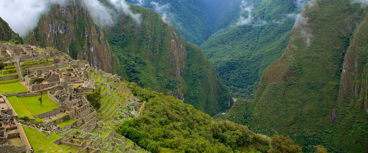 Cuzco ofreciendo una ruina, vistas de paisajes y montañas