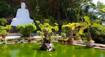 Da Nang welches beinhaltet Teich, Park und Statue oder Skulptur