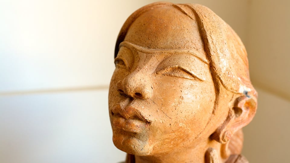 Museum of Cham Sculpture featuring interior views and a statue or sculpture