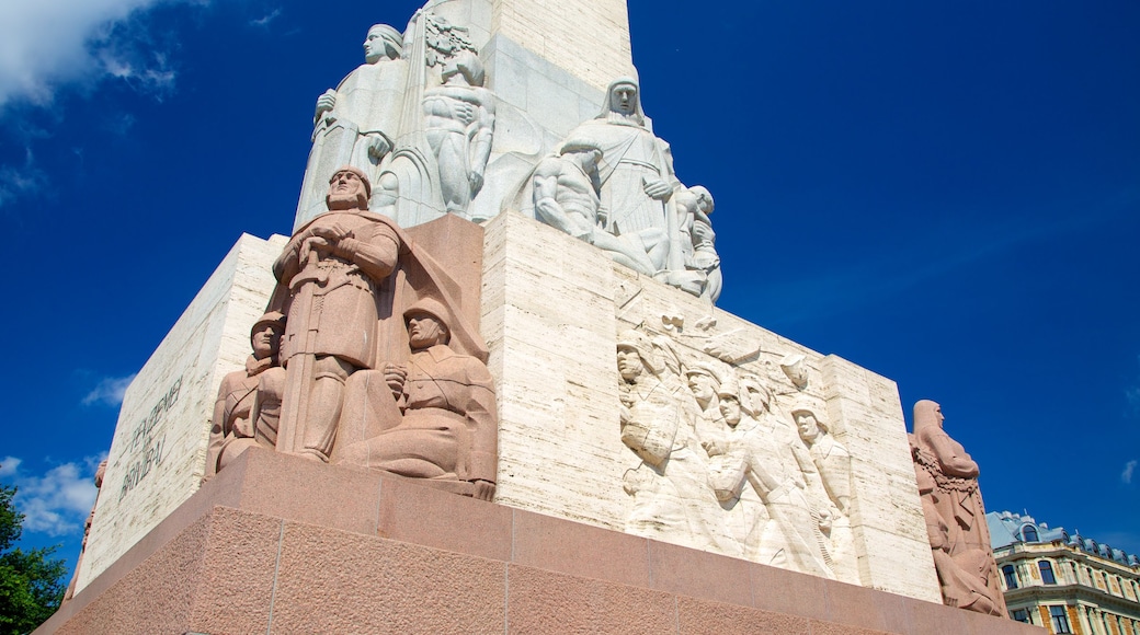 Frihetsmonumentet som viser monument og kulturarv