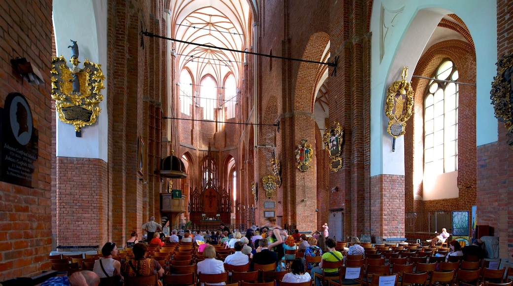 St. Peter\'s Church showing a church or cathedral, interior views and religious elements