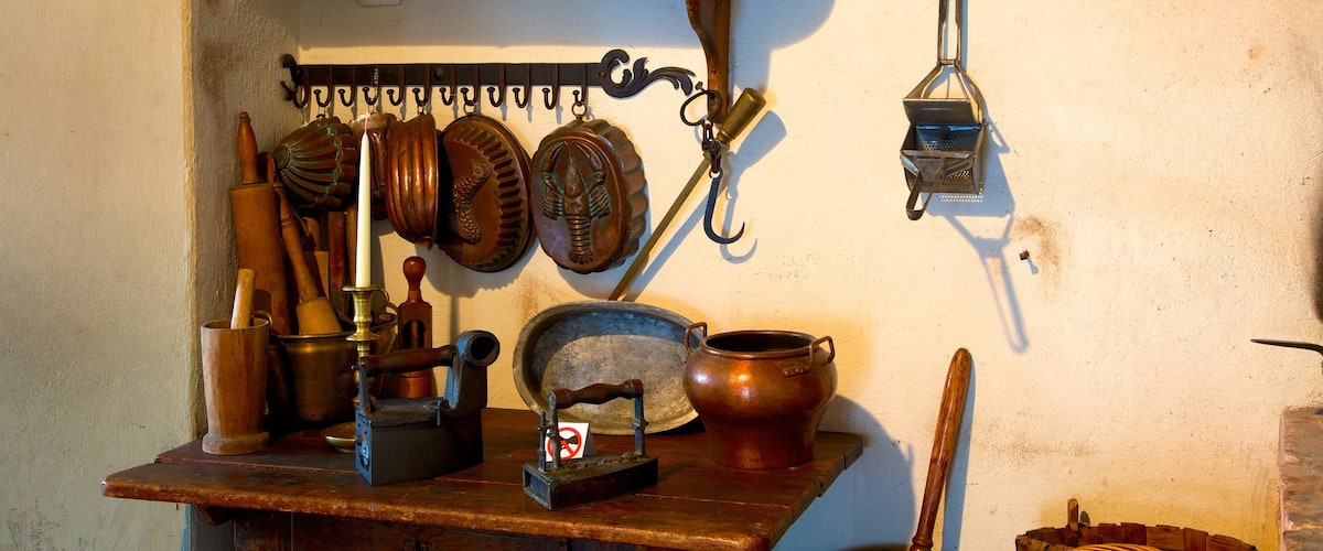 Menzendorff House showing a house and interior views