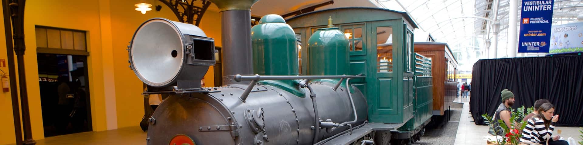 Railway Museum showing railway items