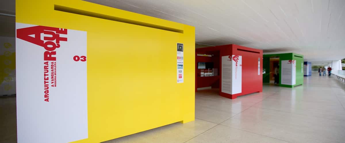 Oscar Niemeyer Museum which includes interior views