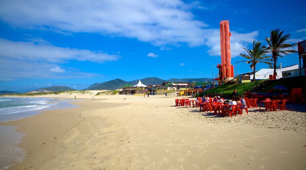 Joaquina Beach which includes a sandy beach