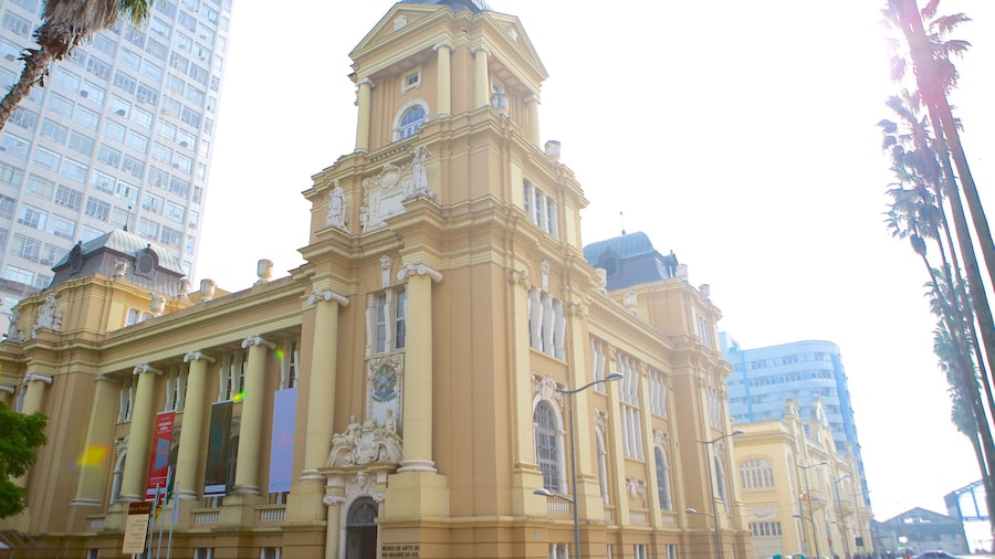 Museo d\'Arte del Rio Grande do Sul caratteristiche di architettura d\'epoca e strade