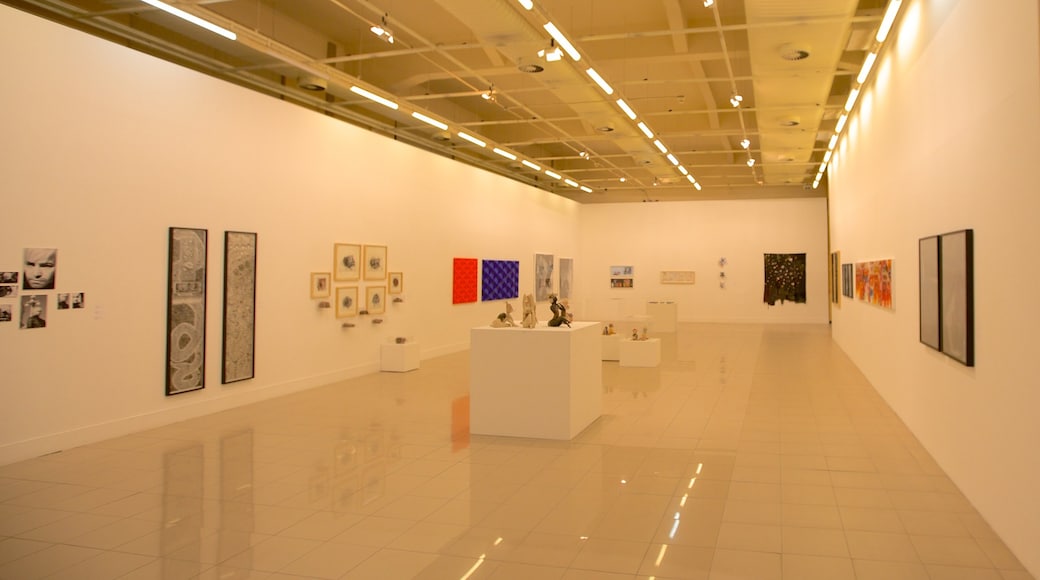 Rio Grande do Sul Museum of Art which includes interior views and art