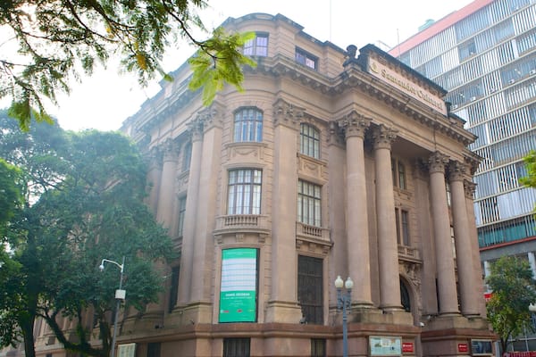 Centre culturel Santander qui includes scĂšnes de rue, patrimoine architectural et bĂątiment public