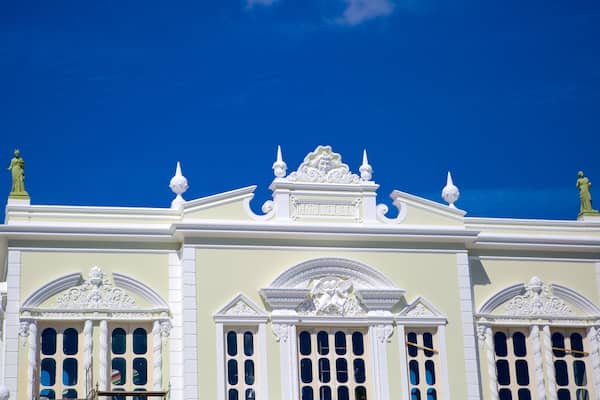 Jose de Alencar Theater showing heritage architecture