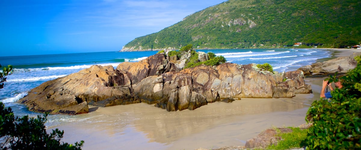 Praia do Matadeiro caracterizando paisagem e paisagens litorâneas