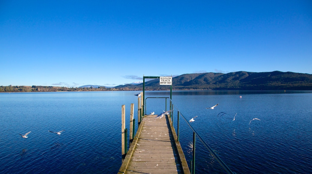 Te Anau featuring a lake or waterhole