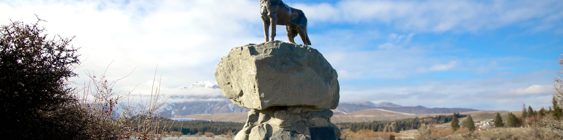 Sheepdog Statue das einen Statue oder Skulptur