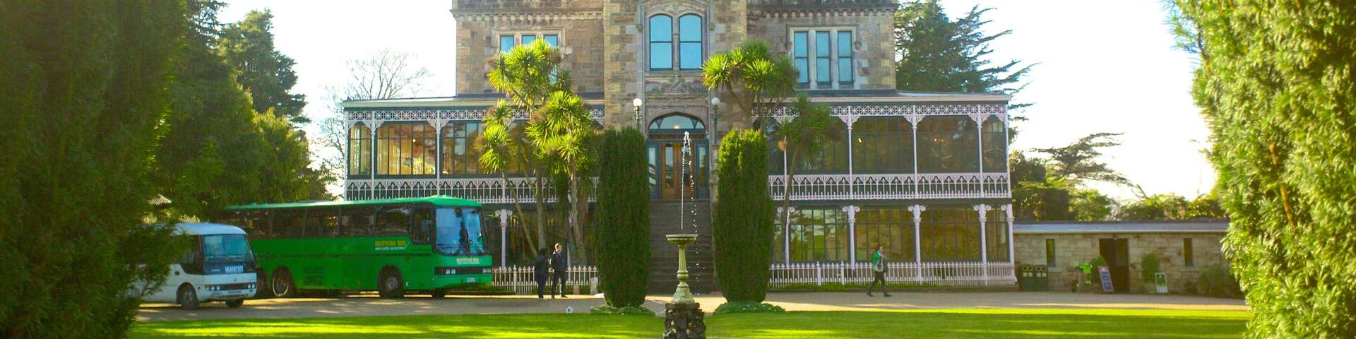 Larnach Castle which includes a castle and a park