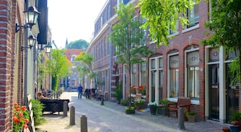 Haarlem das einen Straßenszenen