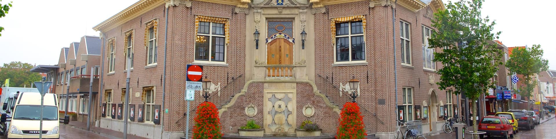Zandvoort montrant maison, patrimoine historique et scènes de rue