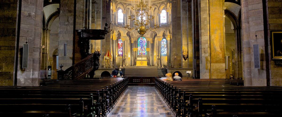 Basilica of Our Lady showing interior views, a church or cathedral and religious aspects