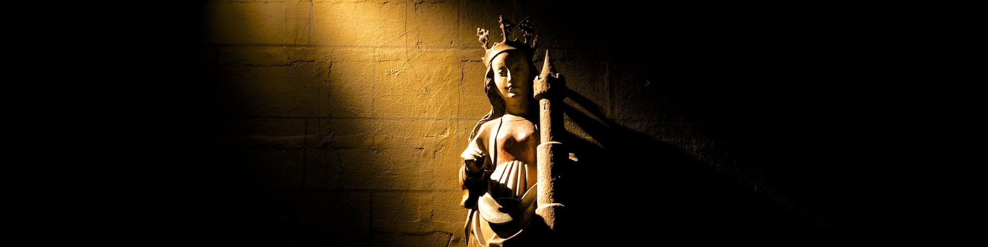 Basilica of Our Lady featuring interior views, a statue or sculpture and religious aspects