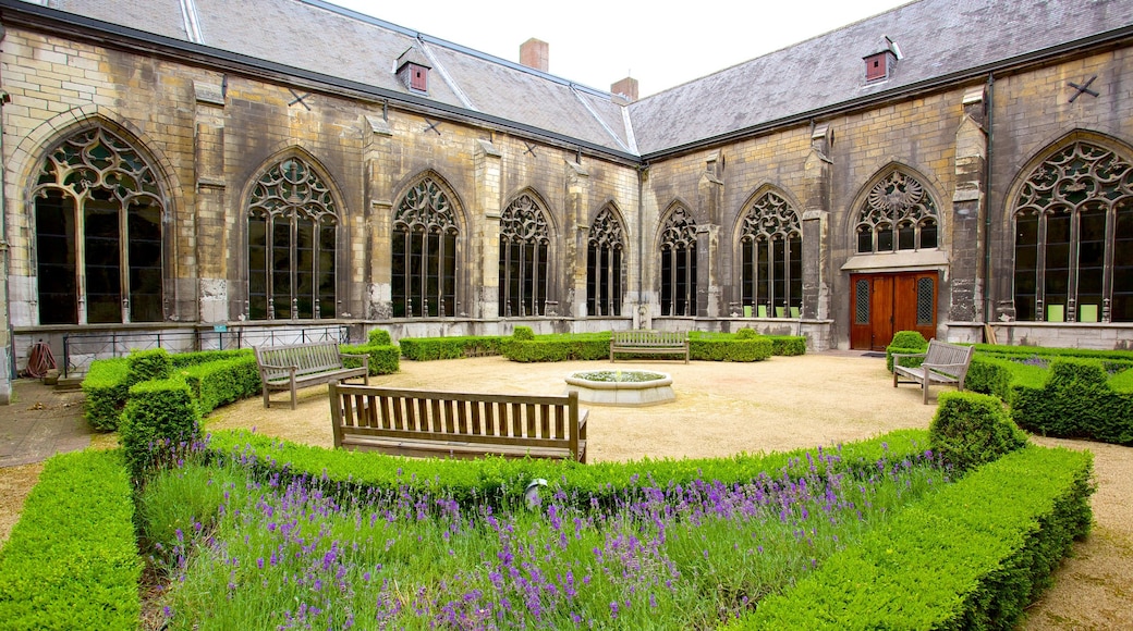 Onze-Lieve-Vrouwebasiliek das einen Garten, Geschichtliches und Kirche oder Kathedrale