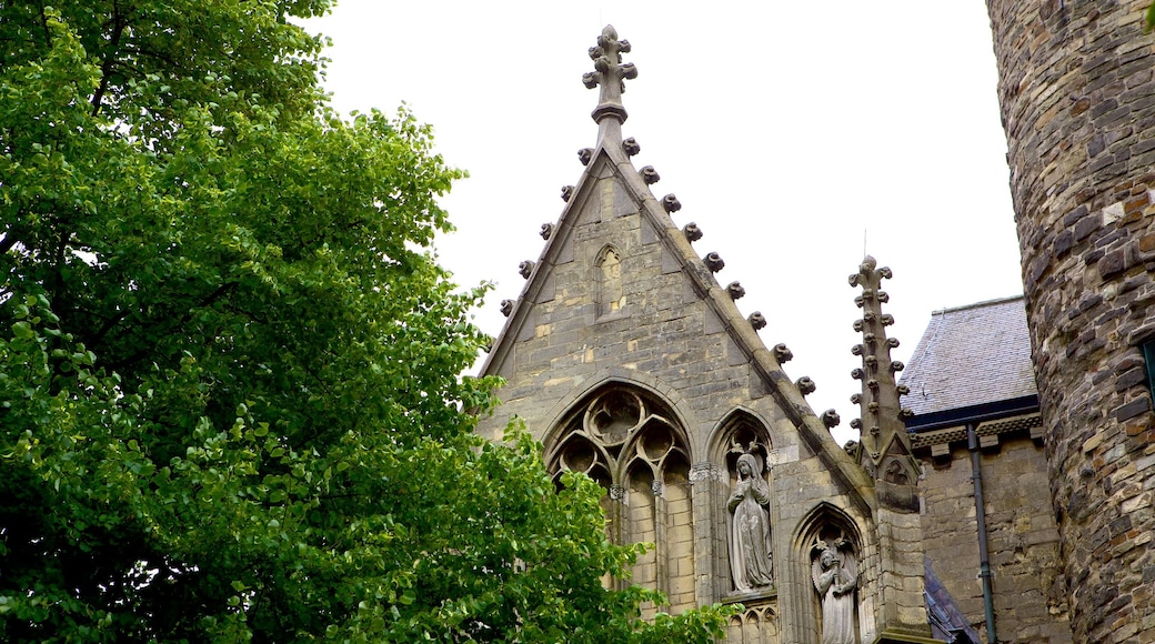 Basílica de Nossa Senhora que inclui arquitetura de patrimônio