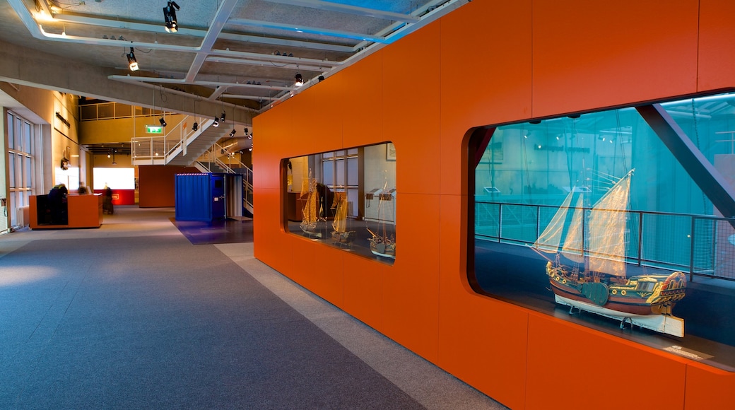 Maritiem Museum bevat interieur