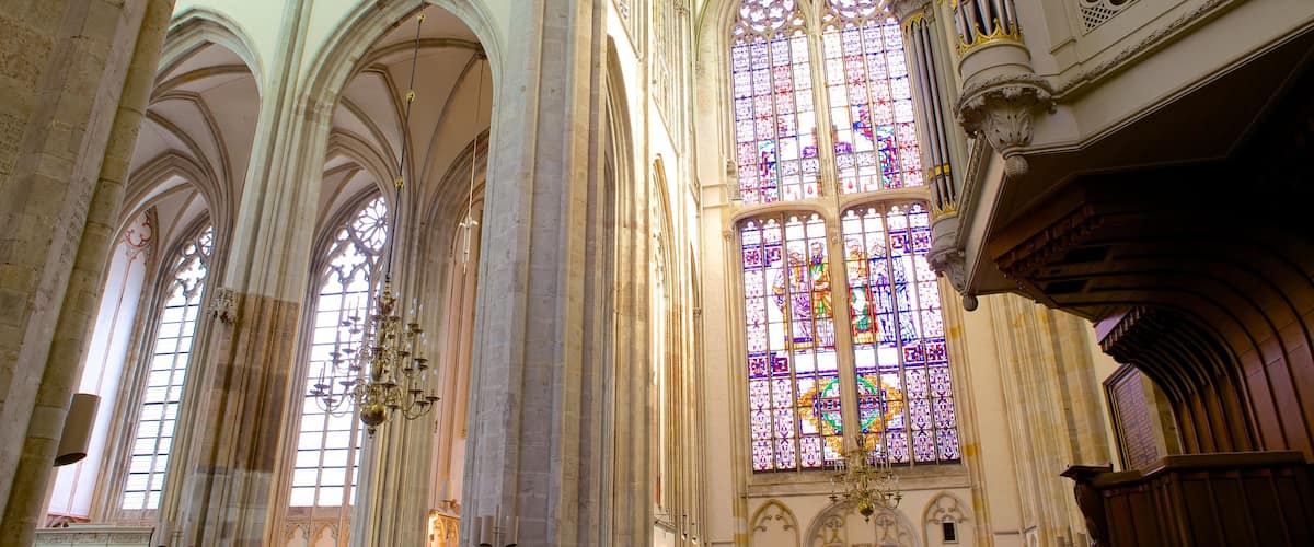 Domkerk mettant en vedette vues intérieures, aspects religieux et église ou cathédrale