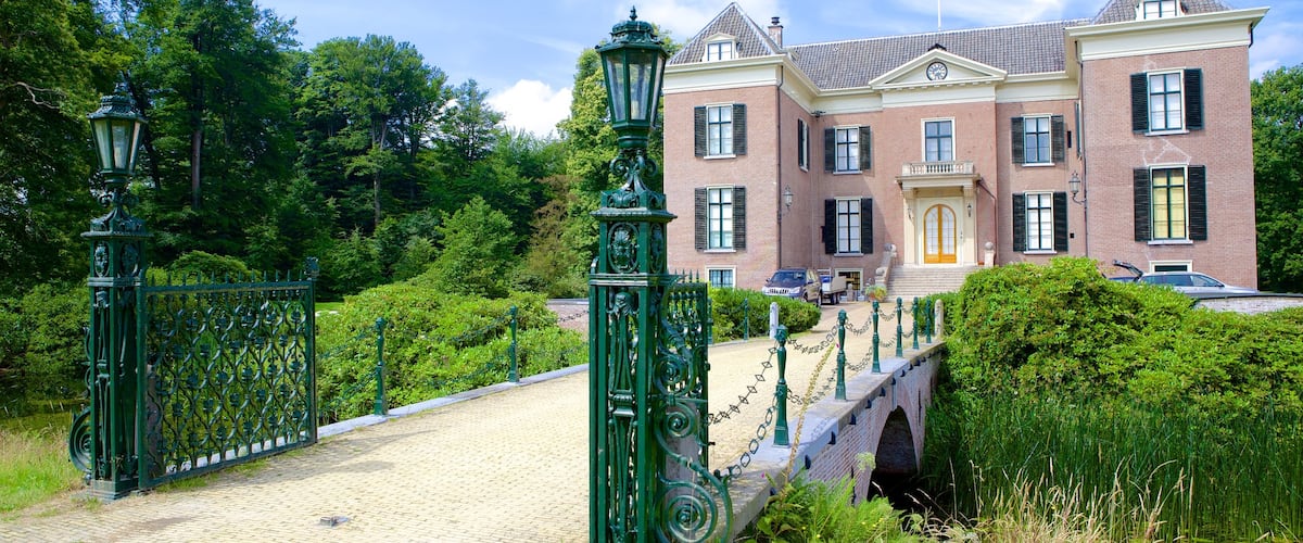 Kasteel Huis Doorn mettant en vedette patrimoine historique, parc et maison