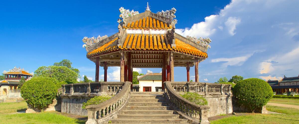 Imperial City which includes a temple or place of worship