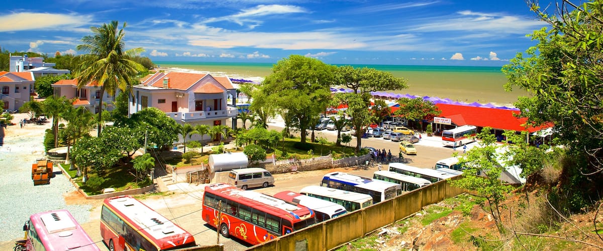 Long Hai Beach featuring tropical scenes and landscape views