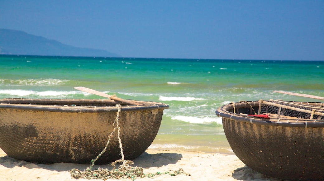 Non Nuoc Beach featuring a beach and boating