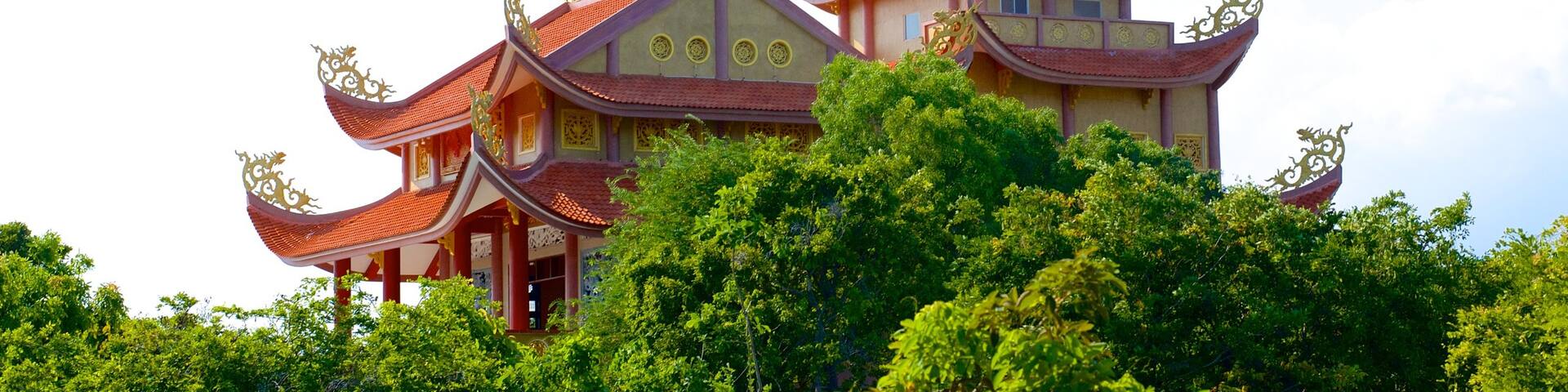 Long Hai which includes a temple or place of worship