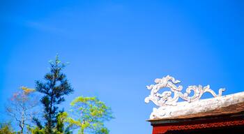 Pagoda de Thien Mu mostrando patrimonio de arquitectura