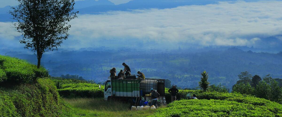Bandung featuring landscape views and touring