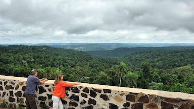 Misiones que inclui paisagens assim como um casal