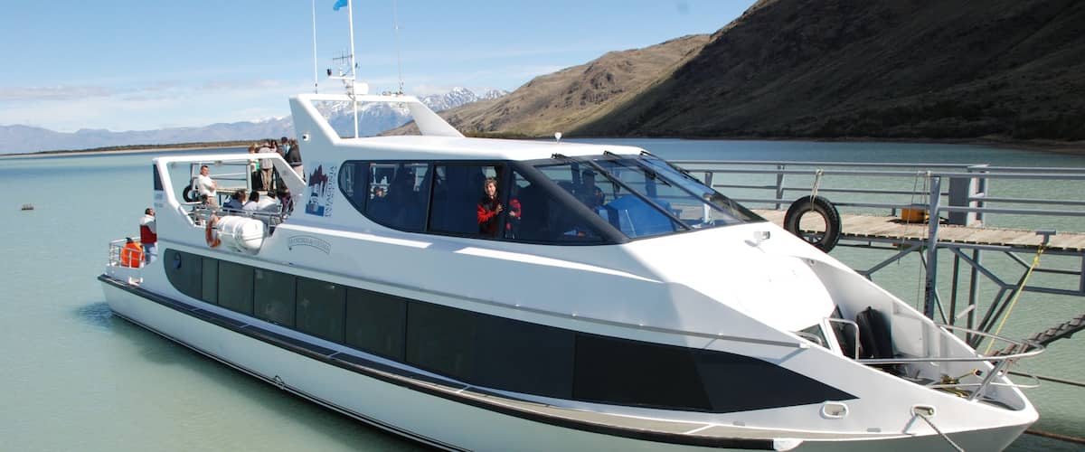 El Chaltén mettant en vedette vues littorales et navigation