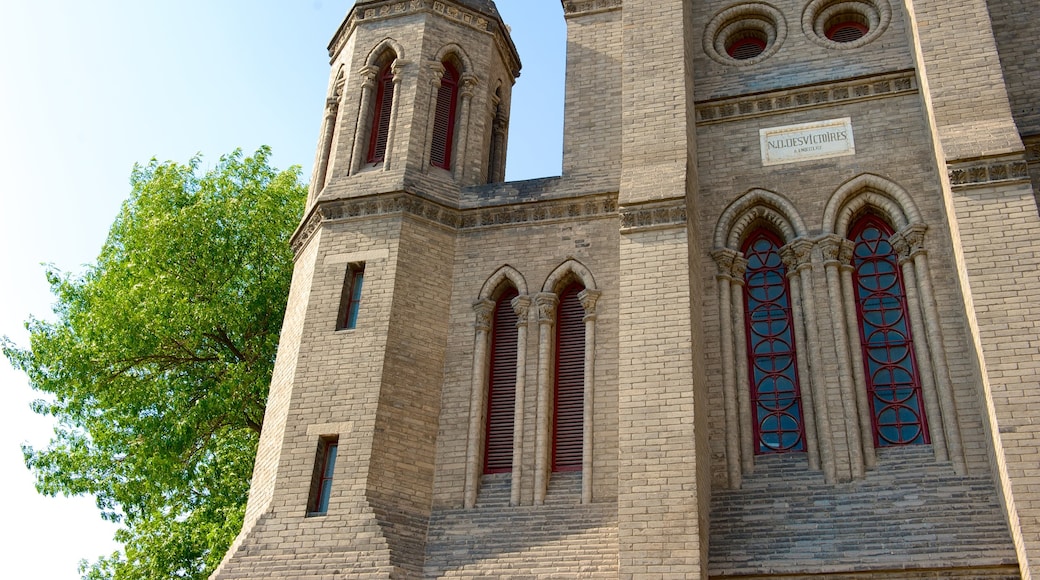 Wanghailou-kyrkan som visar historisk arkitektur och en kyrka eller katedral