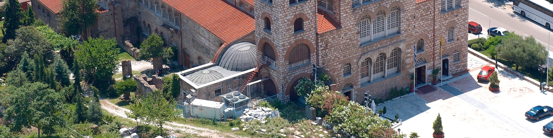 Thessaloniki which includes heritage elements and a church or cathedral