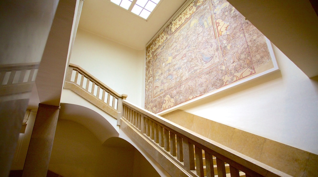 Museo Nacional Arqueológico de Tarragona que incluye vistas de interior