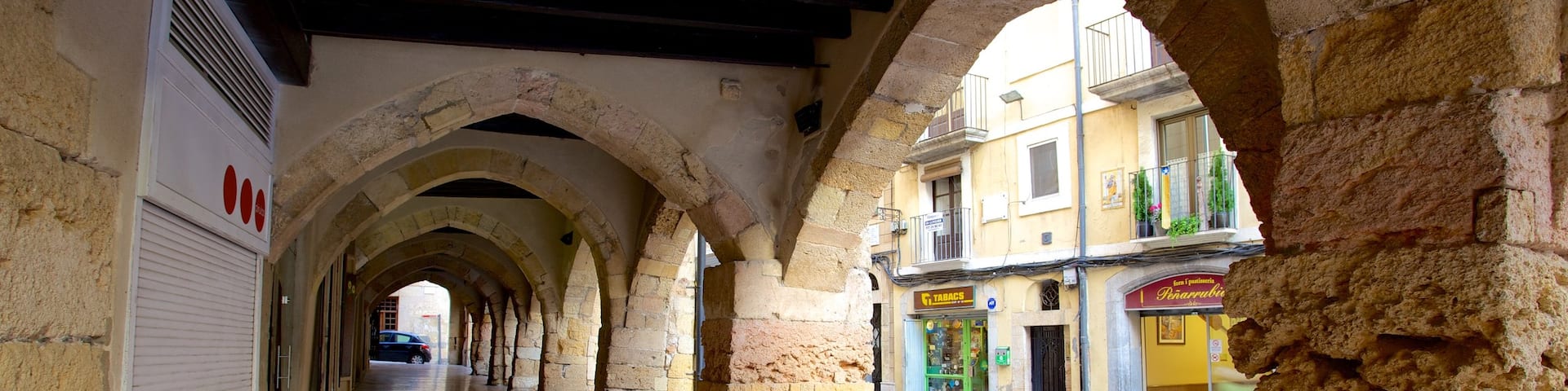 Tarragona showing heritage elements