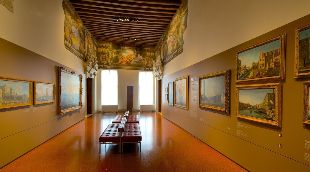Gallerie di Palazzo Leoni Montanari ofreciendo vistas interiores y arte