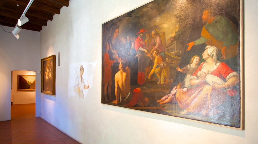 Castello di Masnago bevat een kasteel, kunst en interieur